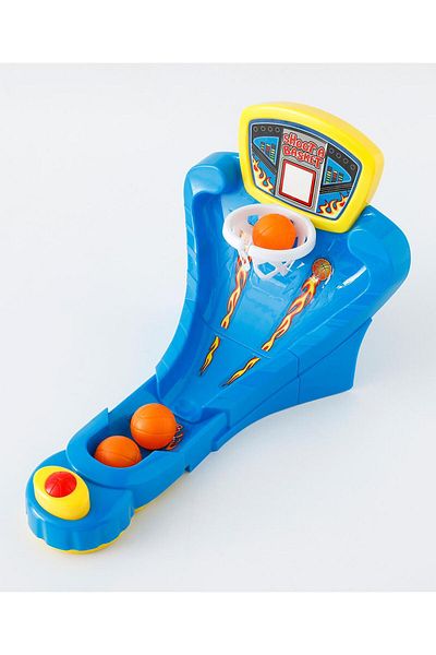 Fab N Funky Basketball Launch Game Machine, Interactive Play, Vibrant Colors, Lightweight, 3 Years+,Blue
