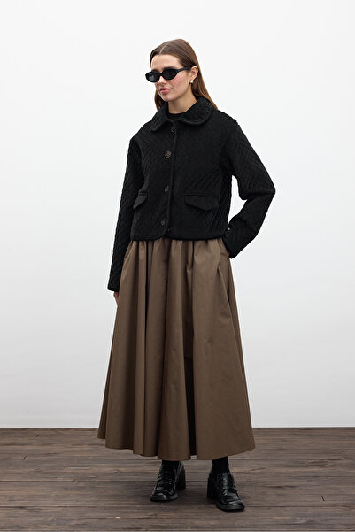 Manuka Black Capiteon Velvet Jacket