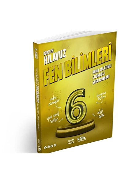 Koray Varol Yayınları 6.SINIF FEN BİLİMLERİ ÖĞRETEN KLAVUZ KONU ANLATIMLI ETK...