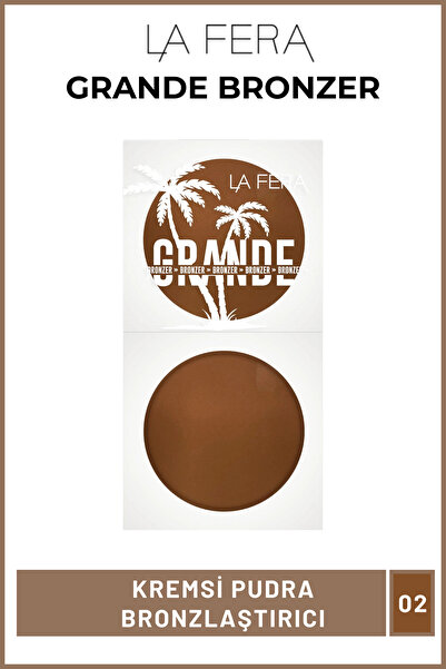 La Fera Magnıfıque Grande Bronzer - Bronzlaştırıcı Kremsi Pudra 02