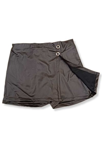 Fua Shop Fusta din piele pentru fetiță cu pantaloni scurți
