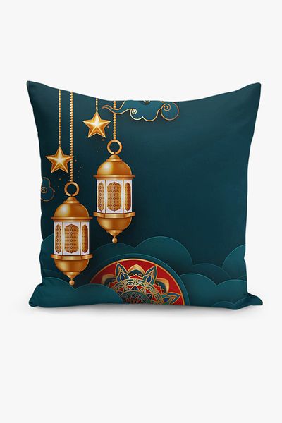 Filamente Set de huse de pernă cu model special Ramadan din 4 piese - imprimate digital pe două fețe