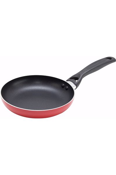 BETTY CROCKER Non-Stick Frying Pan Set Of 2 Pieces 24/28Cm Red