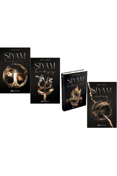 Epsilon Yayınevi CİLTLİ Siyam 4 Kitap Set / Kış Güneşi + Kanbeyaz + Küllerind...