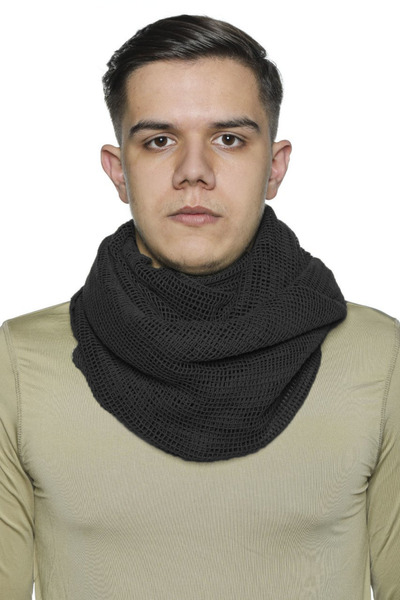 Vogel Μαύρο τετράγωνο διχτυωτό μαντίλι, Military Pouch, Hide Net