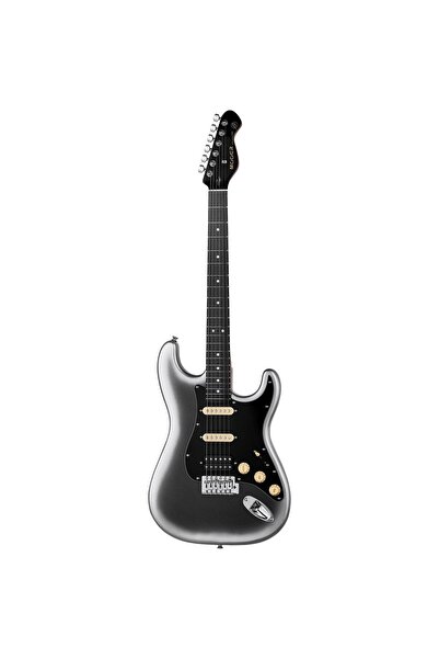Mooer MSC10 Pro Elektro Gitar (Dark Silver)