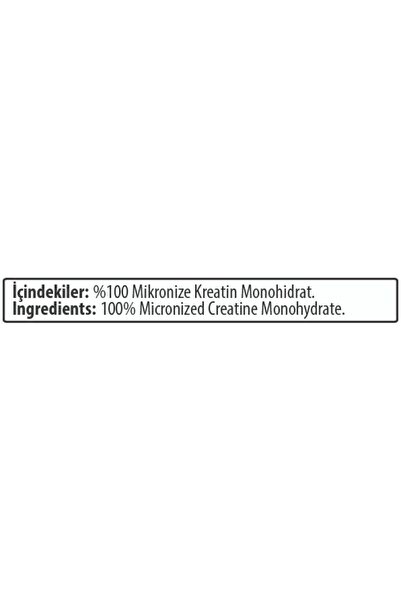 Hardline Kreatine (CREATİNE) % 100 Mikronize 300 gr 60 Servis