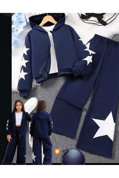ipekkids Silk Kids Girl's Clothes Star 3 Piece Suit