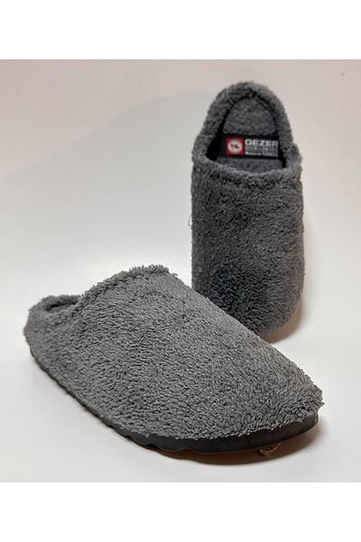 GEZER Plush Eva Sole Comfortable and Light Men's Home Slippers