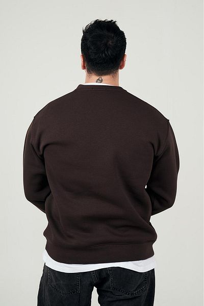 MBEY1989 Φούτερ MBEY Με Φαρδιά Λαιμόκοψη - Unisex