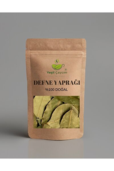yeşil çaycım Birinci Sınıf Sinop Defne Yaprağı, hazımsızlık, şişkinlik Ve Gaz Sorunu iyi Gelir %100 Doğal, 25Gr