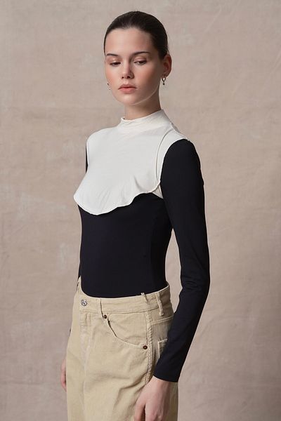 Qef White Neck Collar Accessory