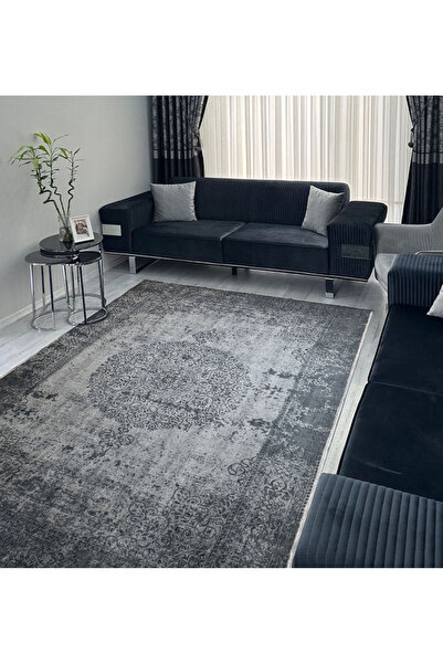 Ecosıa Modern Şönil Vintage Dokuma Taban Dekoratif Halı Kilim Yolluk Dijital ...