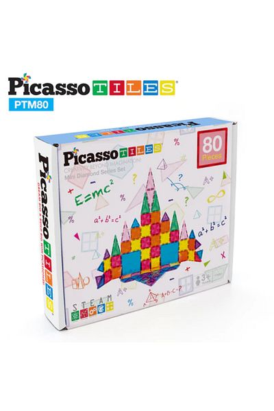 Picasso Magnetic Mini Diamond Building 80-Pieces