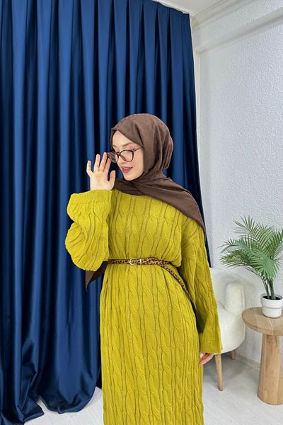 lurex moda Πλεγμένο πλεκτό φόρεμα