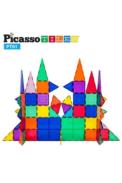 Picasso Magnetic 3D Blocks 61-Pieces