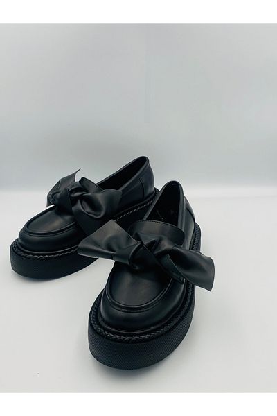 Ömer Ediz Shoes Γυναικείο Loafer RUBY Φιόγκος Λεπτομερής Σόλα 3 cm