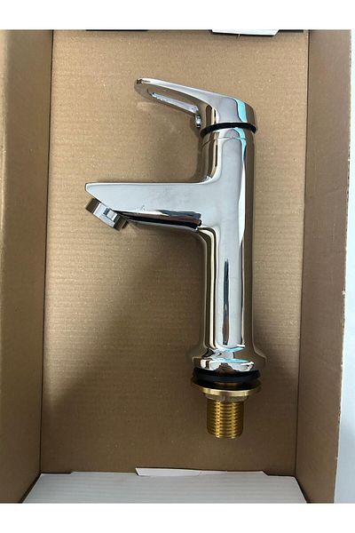 GenelTedarik Luxury Stable 25 cm Single Water Inlet Lavobo Faucet