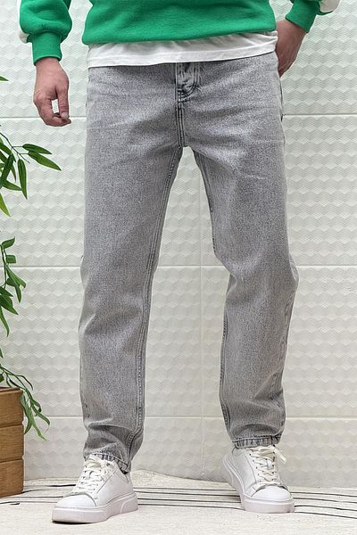 WAFRA Men's Washed Boyfirend Jeans