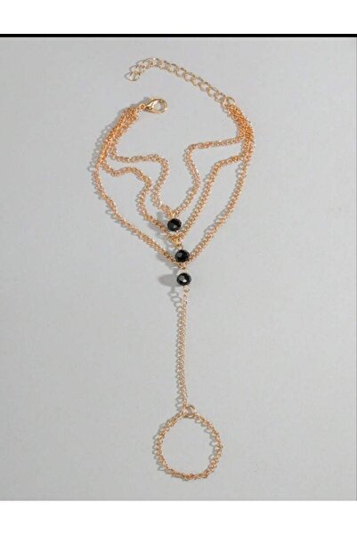 MODAMAYS سلسلة خرز سوداء أنيقة ورائعة موديل Footshahmeran