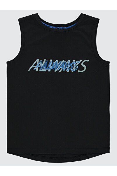 Civil Boys تي شيرت للأولاد 6-9 سنوات أسود