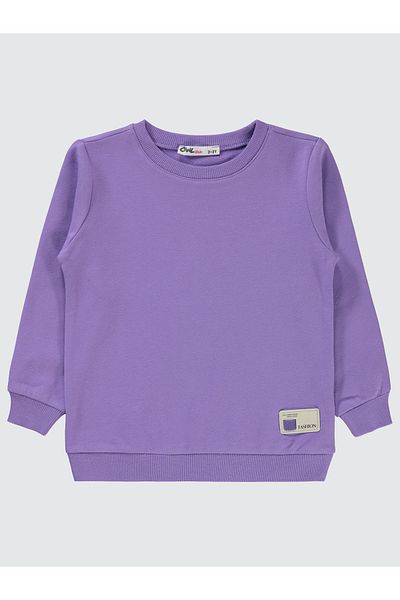 Civil Girls 2-5 Years Old Girl's Sweatshirt - Meta Lilac