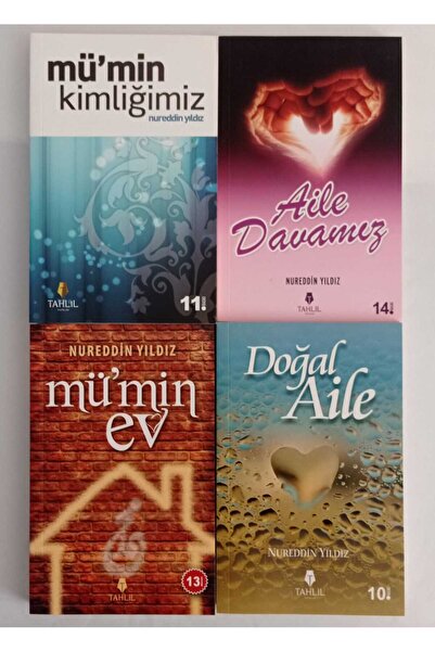 Tahlil Yayınları MÜ'MİN KİMLİĞİMİZ,AİLE DAVAMIZ,DOĞAL AİLE,MÜ'MİN EV
