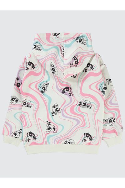 Powerpuff Girls Powerpuff Girl's Sweatshirt - 10-13 Years Ecru