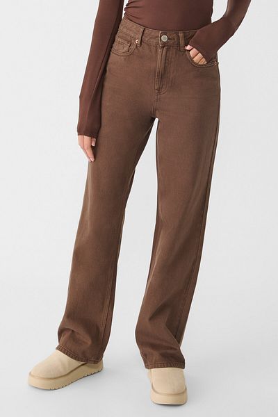 Stradivarius D92 straight wide jeans