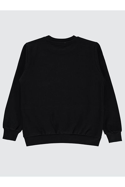 Civil Boys 6-9 Years Old Boy Black Sweatshirt