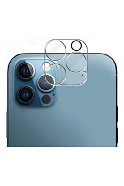 Primo Plus واقي عدسة الكاميرا الزجاجي لجهاز iPhone 13 Pro Max شفاف
