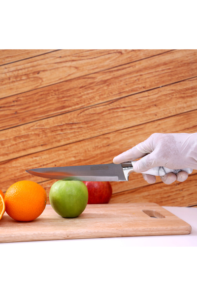 ROYALFORD 8" Stainless Steel Slicer Knife, Marble Designed | RF9533