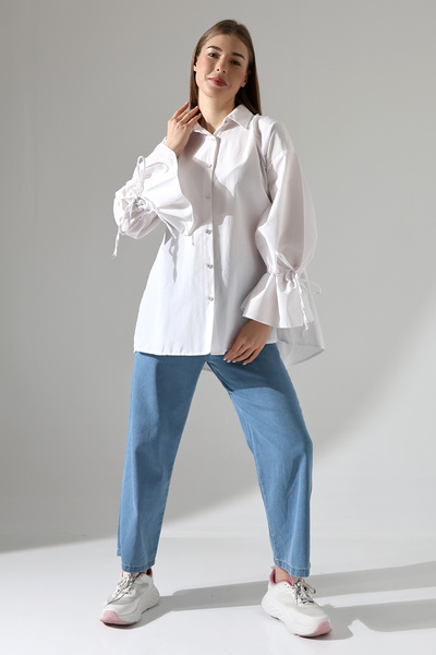 ensade Cămașă spaniolă cu pliuri la spate