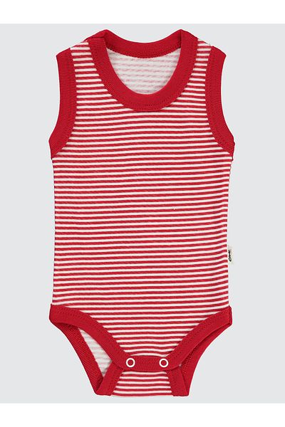 Civil Baby Red 1-36 Months Snap Fastener Baby Badi