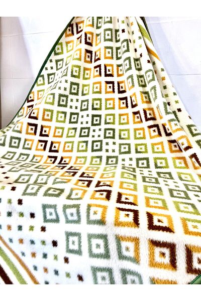 Seslim Acrylic Woven Single Plush Heating Butler Blanket