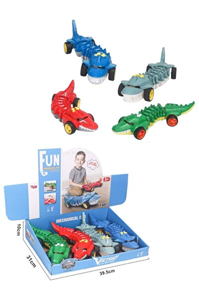 BYCEGU 94883 SESLİ VE IŞIKLI HAREKETLİ SÜRTMELİ OYUNCAK DİNAZOR ARABA ÜRÜN BİR ADETTİR