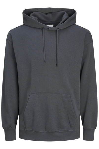 Jack & Jones Ανδρικό μαύρο φούτερ - Jack Jones Jjecharge Sweat Hood Noos, χρώμα Γκρι 12257852