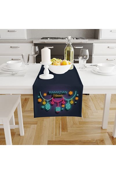 Filamente SET DE CATE și RUNER CU CATE DE CUATRE TEMA RAMADAN