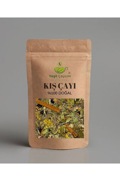 yeşil çaycım Winter Tea First Grade - Antioxidant 100% Natural Handmade, 50g
