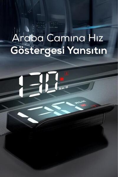 DEMPOWER Cama Yansıtmalı Şık Hız Göstergesi