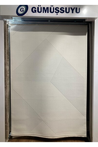 GÜMÜŞSUYU Rustic POSİTİVE 160 X 230 80026 BEYAZ HALI