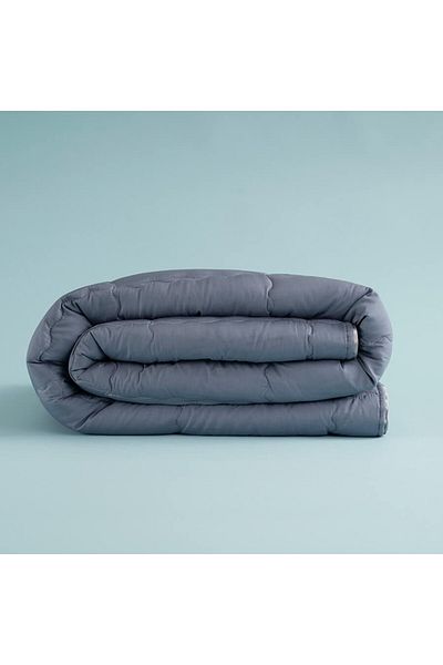 Mulberry Liyosel Denim Anthracite Quilt 215 X 235 cm
