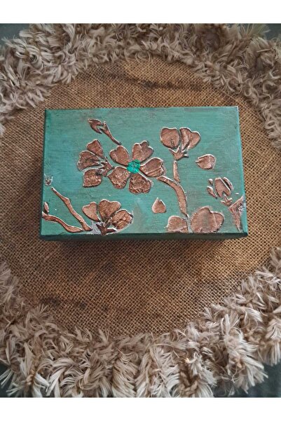 Home Ahşap Tasarım Takı Kutusu - Çok Amaçlı Kutu - El Yapımı