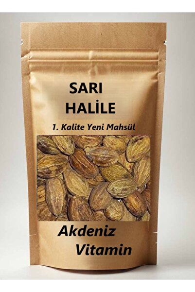 AKDENİZ VİTAMİN Sarıhalile 100 gram ( Terminalia Chebula ) Sarı Halile Bitkisi