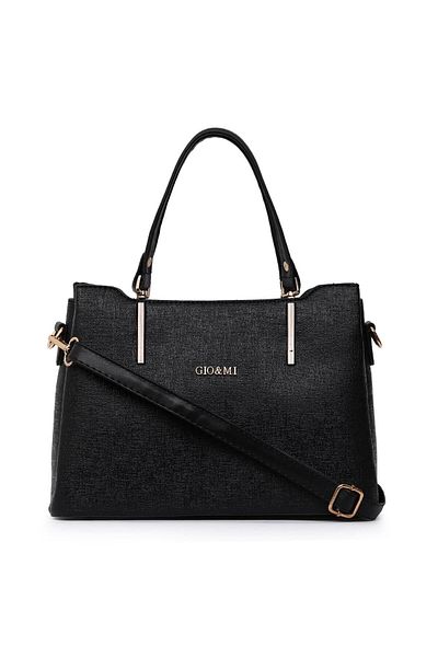 gio&mi Gio&Miaura Black Hand and Shoulder Bag