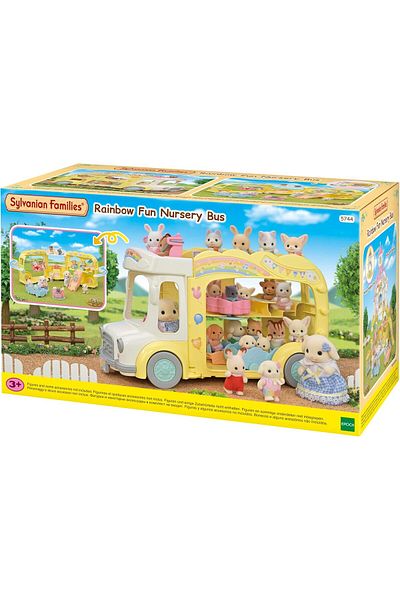 SYLVANIAN FAMILIES Rainbow Fun Nursery Bus