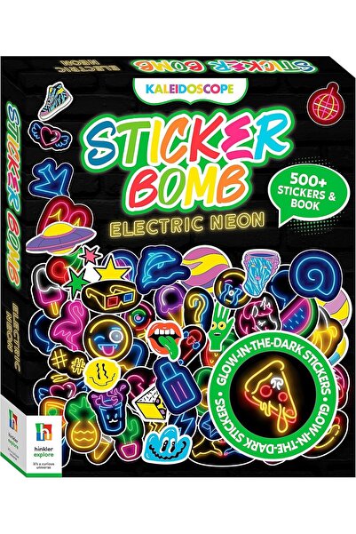 Hinkler Kaleidoscope Sticker Bomb Electric Neon 954504HK