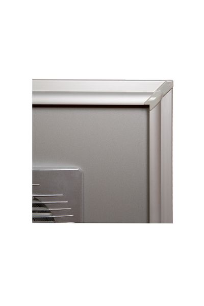 kadıoğlu menfez sineklik Anodized Matte Chrome Aluminum Surface Bonding Grille with 60X70 Aspirator (Ventilation - Fan)