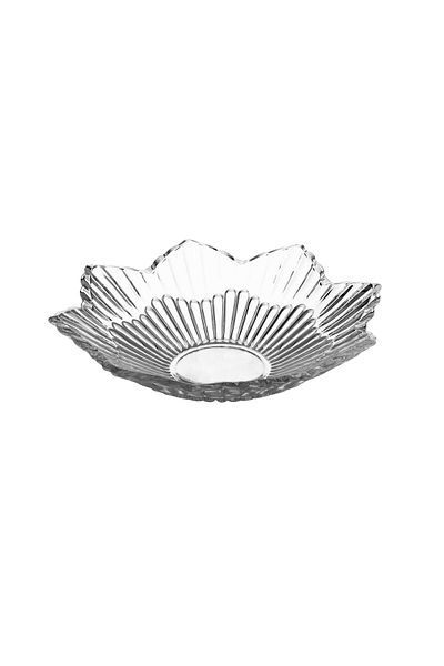 Elegant Round glass serving dish