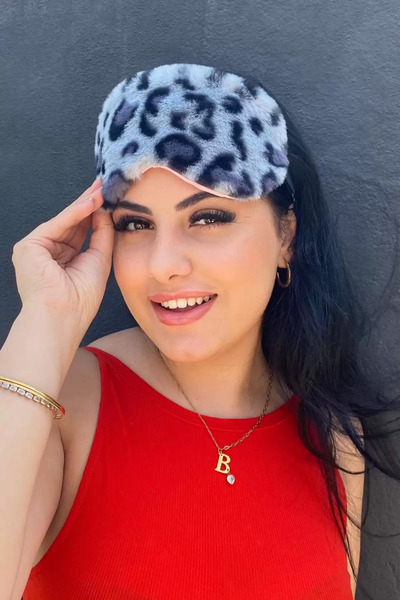 Genel Markalar LEOPAR FİGÜRLÜ PELUŞ UYKU BANDI